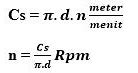 Bagaimana Rumus Menentukan Kecepatan Potong (Cs) Mesin Bubut
