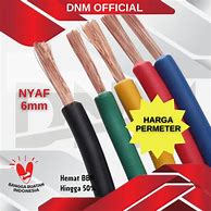 Harga Kabel Nyaf 6Mm Per Meter